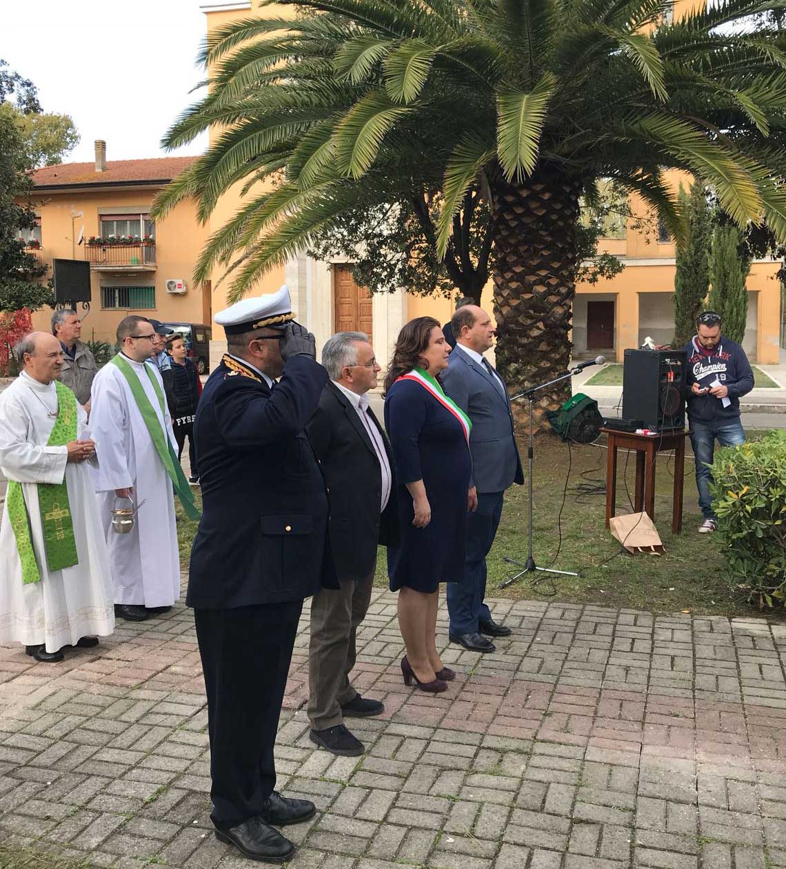 Celebrazioni della Giornata dell'Unità Nazionale e delle Forze Armate a Borgo Vodice e San Donato