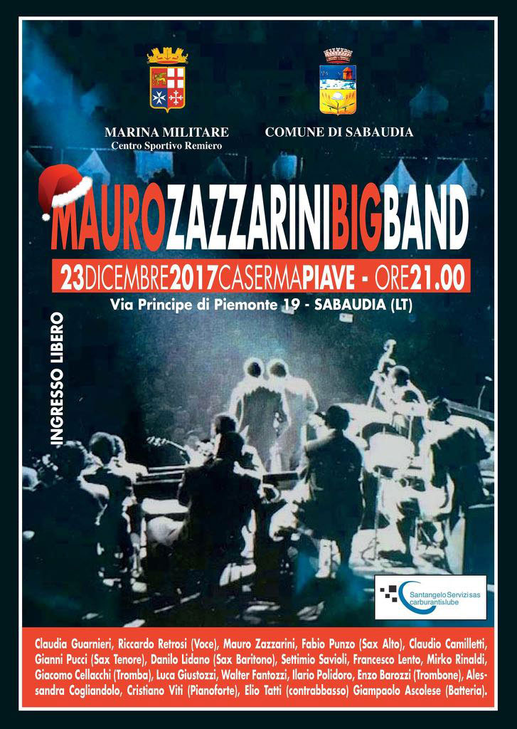 23 dicembre - concerto della Mauro Zazzarini Jazz Band