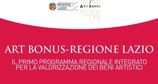 Art Bonus Regione Lazio