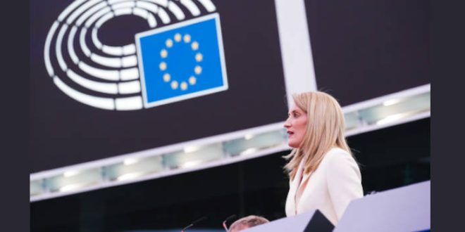 Roberta Metsola eletta nuova Presidente del Parlamento europeo