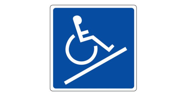 disabile rampa