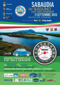 raduni Fiat 500 sabaudia