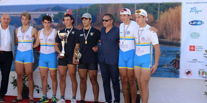 pisa canottaggio premiazione