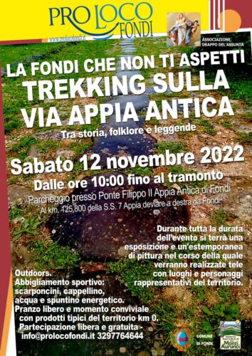 locandina proloco fondi trekking