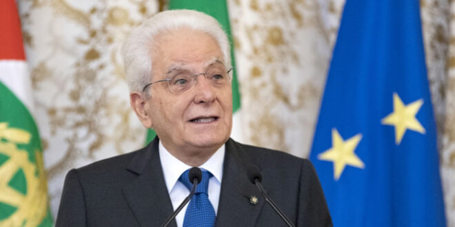 Presidente Sergio Mattarella