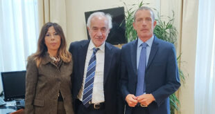 dottoressa Monica Perna, il Prefetto Carmine Valente, il Questore Raffaele Gargiulo