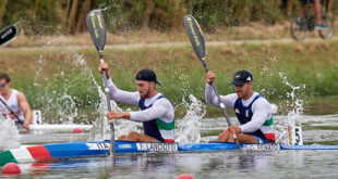 Francesco Lanciotti e Giovanni Penato canoa