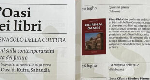 Oasi di Kufra Cenacolo dei Libri