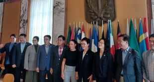 Delegazione Corea del Sud a Latina