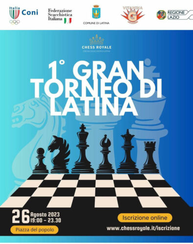 locandina torneo scacchi