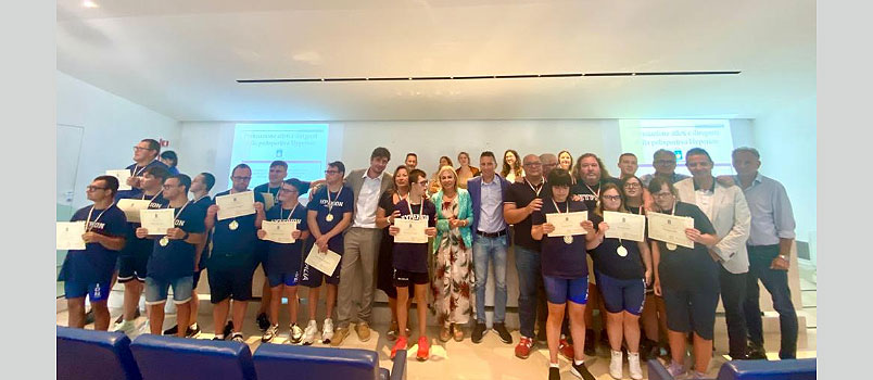 Polisportiva Hyperion e il Sindaco Matilde Celentano