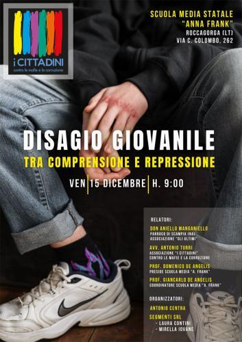 locandina disagio giovanile