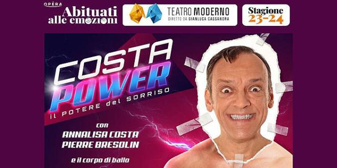 Costa Power in scena al teatro Moderno di Latina