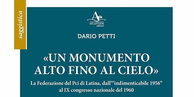 Pontinia libro Dario Petti