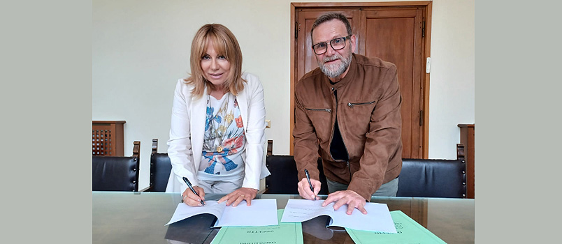 sindaco di Latina Matilde Celentano e dal vice sindaco di Priverno Antonio Ines