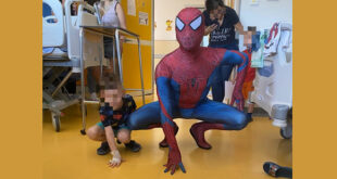 ambulatorio del Goretti di Latina spiderman