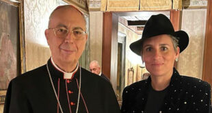 cardinale Momberti e D.ssa Saggese